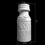 БА-2.Деталь колонны.